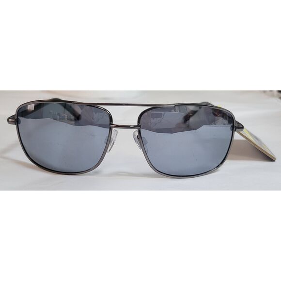 Foster Grant Polarized Silver Mirrored Aviator Sunglasses Scratch Impact Resist - Picture 1 of 8